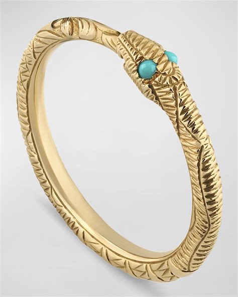 gucci ouroboros multi finger ring|gucci snake ring women's.